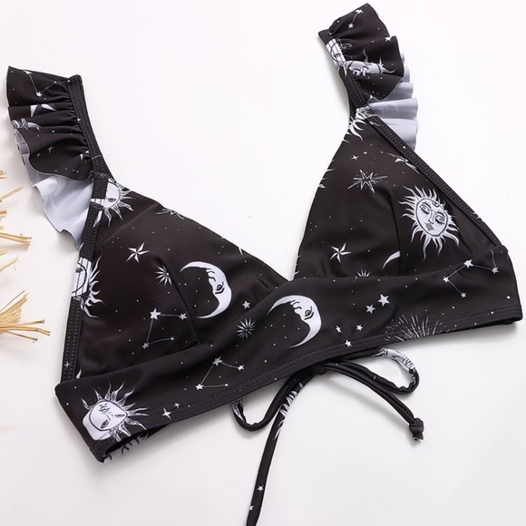 Astronomy Bikini Set Celestial 2-Piece Swimsuit - Picture 4 of 5